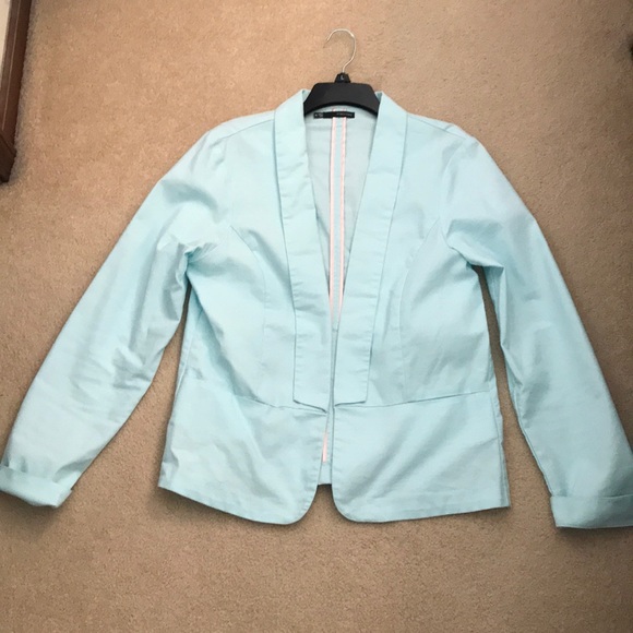 Turquoise Maurices Blazer - Picture 1 of 3